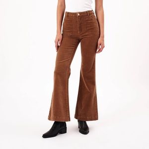 Rolla’s Bronze Corduroy East Coast Flare Pants